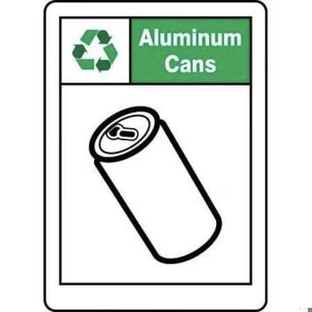 Accuform 10 in W x 14 in H, Aluma-Lite MCAW566XL